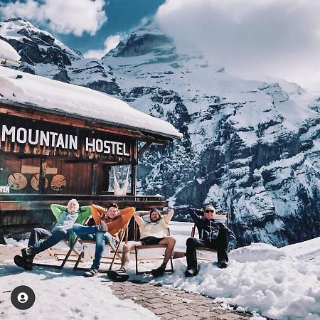 Mountain Hostel Gimmelwald Wengen Eksteriør bilde