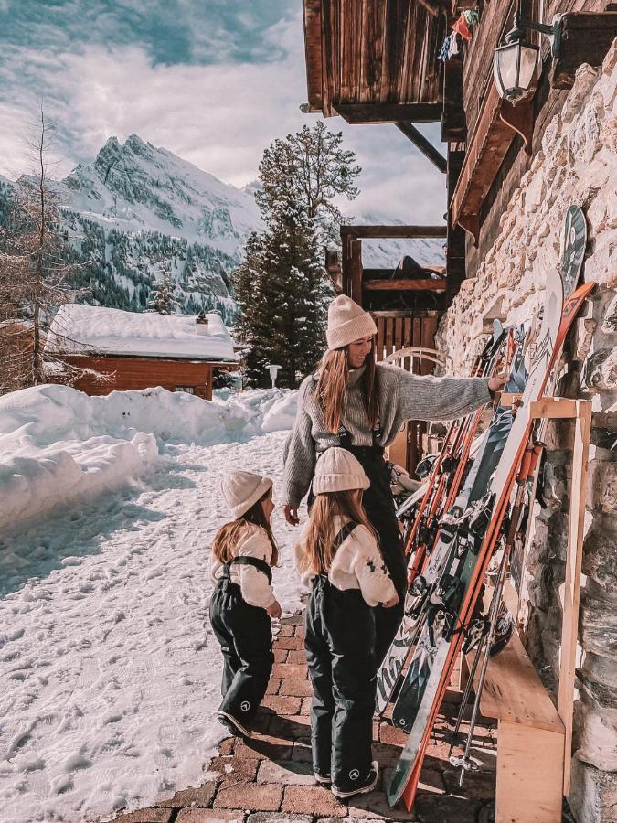 Mountain Hostel Gimmelwald Wengen Eksteriør bilde