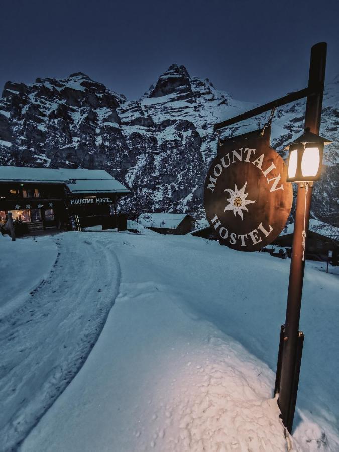 Mountain Hostel Gimmelwald Wengen Eksteriør bilde