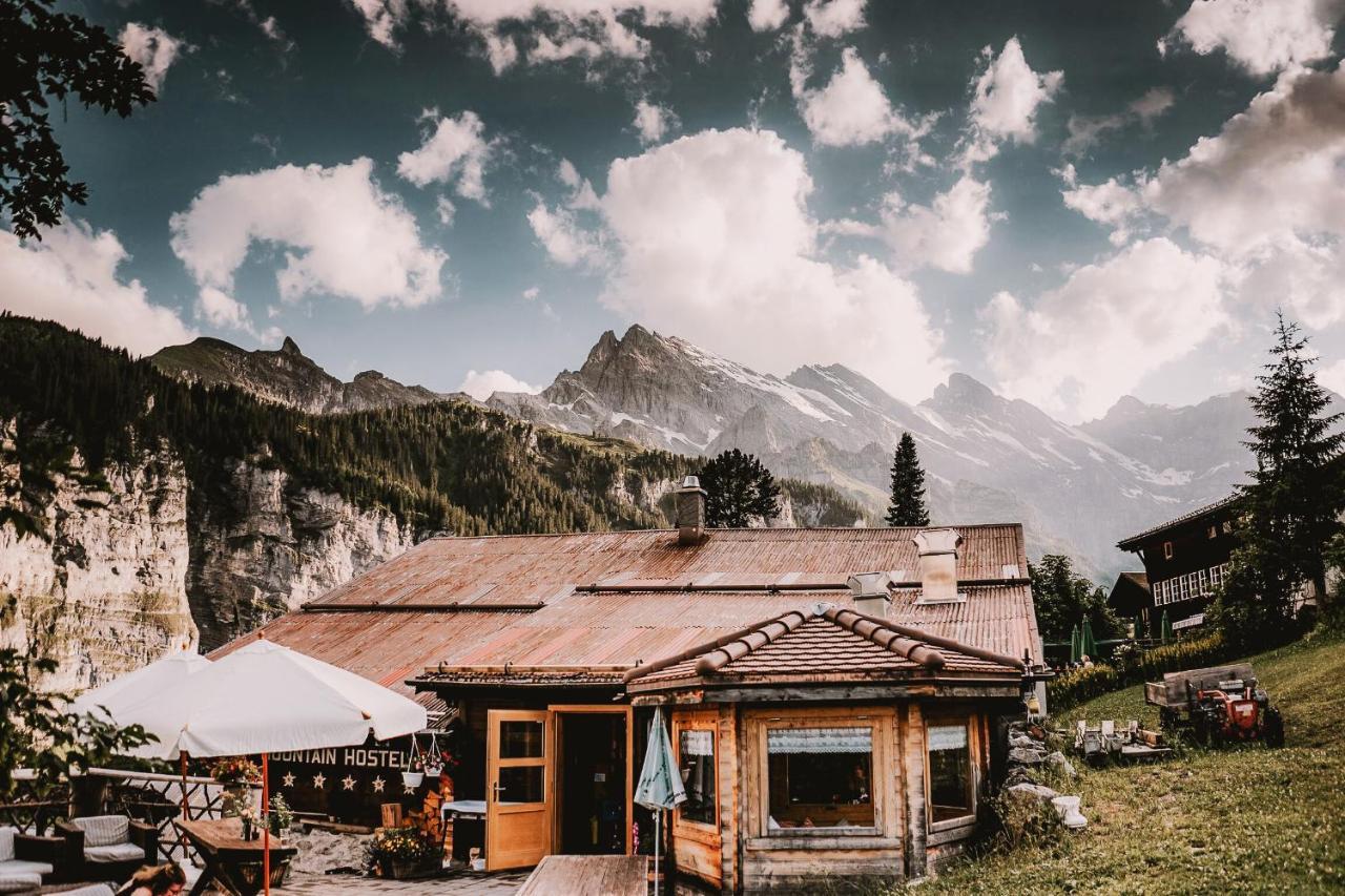 Mountain Hostel Gimmelwald Wengen Eksteriør bilde