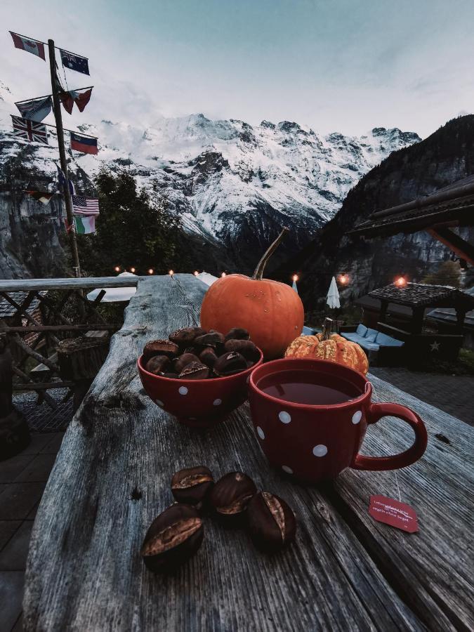 Mountain Hostel Gimmelwald Wengen Eksteriør bilde