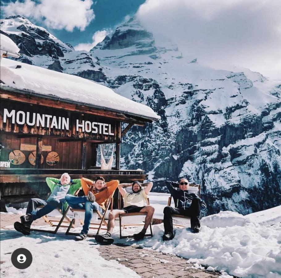 Mountain Hostel Gimmelwald Wengen Eksteriør bilde