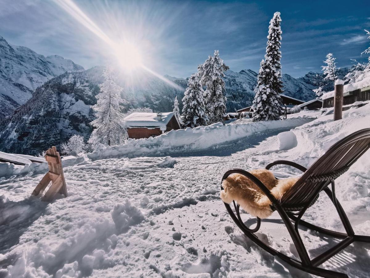 Mountain Hostel Gimmelwald Wengen Eksteriør bilde